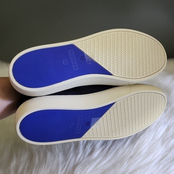*NWOB* Rothy's The Sneaker in Midnight Stripe - Picture 6 of 8